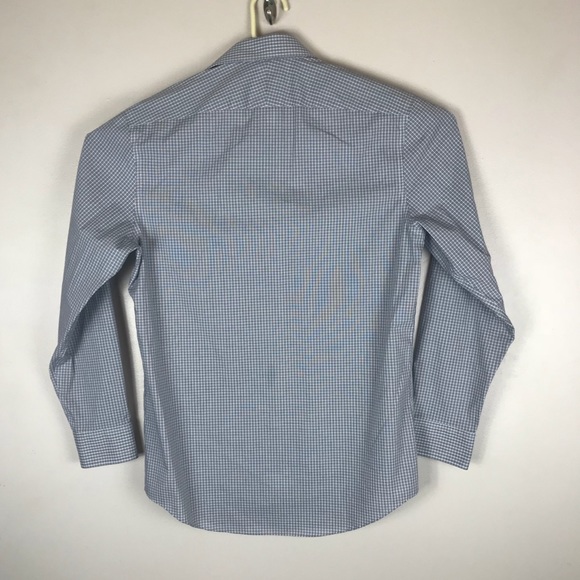 Perry Ellis | Shirts | Perry Ellis Dress Shirt Gray Sz 6 3233 Slim Fit ...